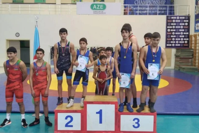 Qusarda yunan-Roma güləşi üzrə xatirə turnirinə yekun vurulub