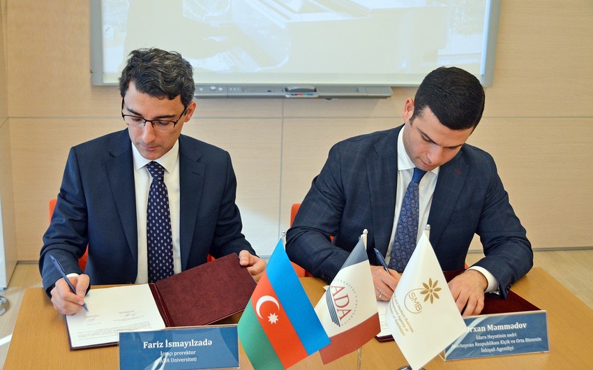 KOBİA və ADA Universiteti arasında əməkdaşlığa dair Anlaşma Memorandumu imzalanıb