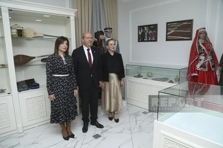 Şimali Kipr Prezidenti Beynəlxalq Türk Mədəniyyəti və İrsi Fondunda olub
