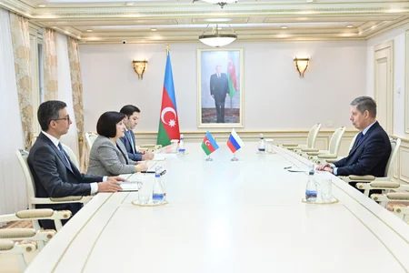 Сахиба Гафарова приняла послов России и Саудовской Аравии