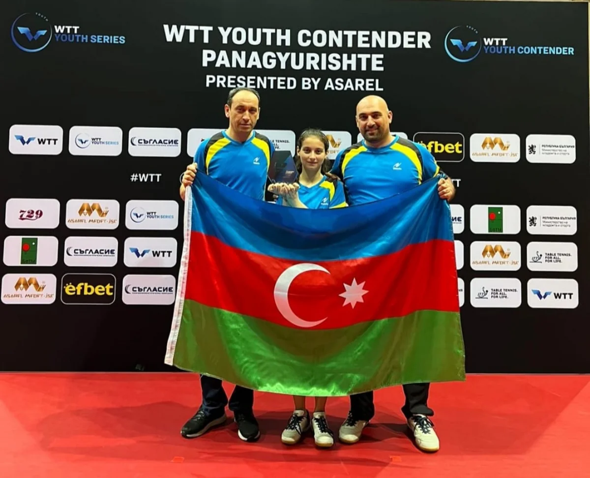 Stolüstü tennisçimiz beynəlxalq yarışın mükafatçısı olub