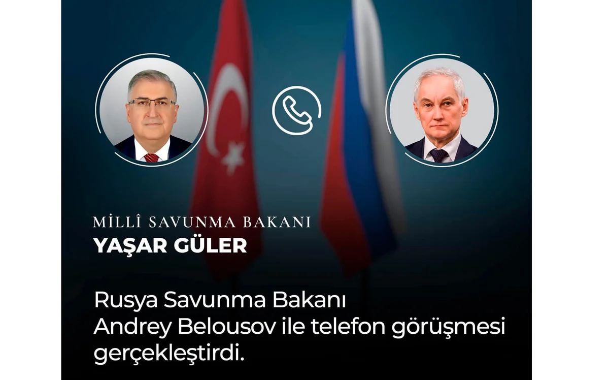 Yaşar Gülər rusiyalı həmkarı ilə İran-İsrail münaqişəsini müzakirə edib