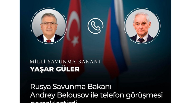Yaşar Gülər rusiyalı həmkarı ilə İran-İsrail münaqişəsini müzakirə edib