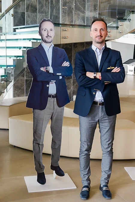 Şahmatçılar əkizləriylə görüşdü