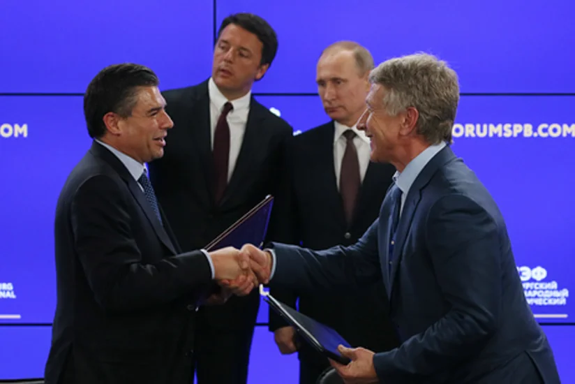Путин: Россия и Италия заключили контракты на ПМЭФ на 1,3 млрд. долларов
