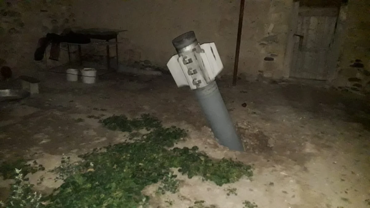 ANAMA 175 partlamamış hərbi sursat və 2 dron aşkarladı