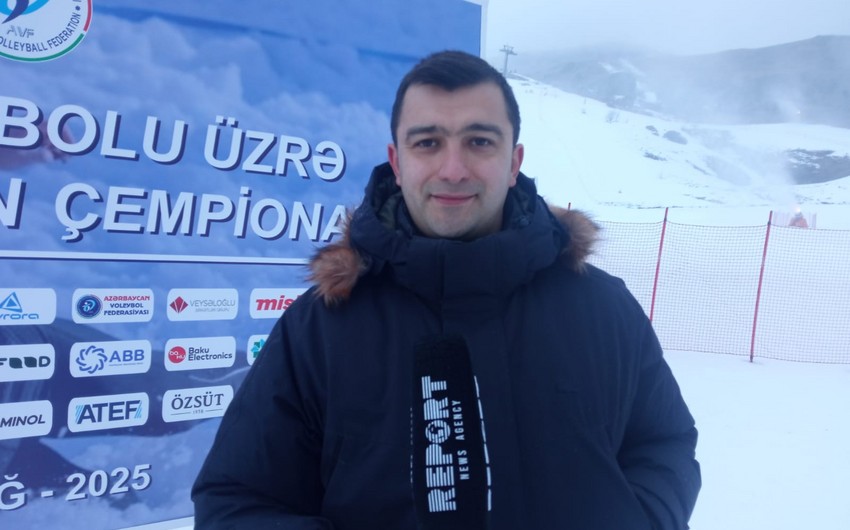 Azərreylin prezidenti: Hədəfimiz qar voleybolu üzrə beynəlxalq yarışlarda da çempion olmaqdır