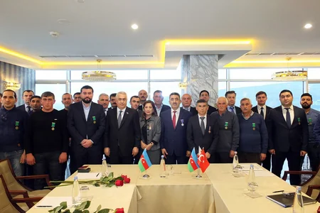 Baku-Tbilisi-Kars railway project railwaymen awarded in Tbilisi