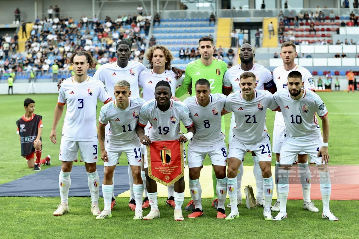 Belçika yığmasının Azərbaycan millisi ilə oyun üçün heyəti açıqlanıb