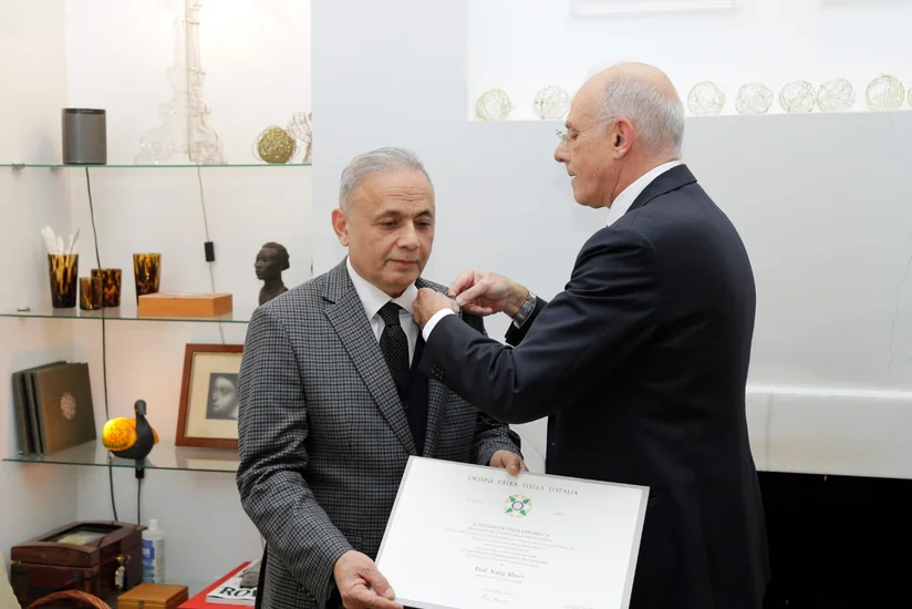 Azərbaycanın Xalq rəssamı İtaliyanın ali mükafatına layiq görülüb