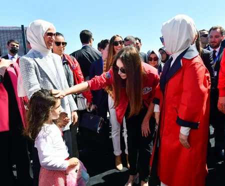 İlham Əliyev və Rəcəb Tayyib Ərdoğan TEKNOFEST Azərbaycan festivalına qatılıblar