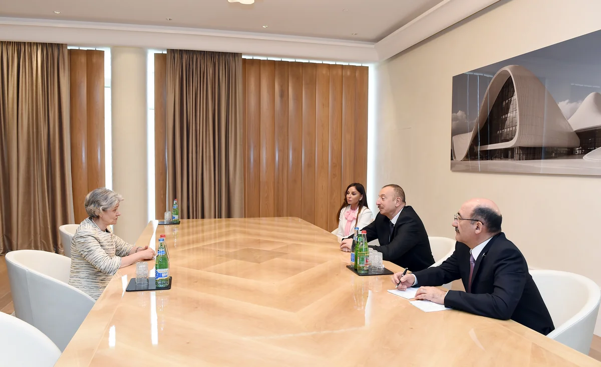 President Ilham Aliyev met with UNESCO Director General Irina Bokova