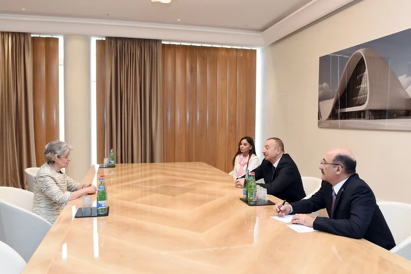 President Ilham Aliyev met with UNESCO Director General Irina Bokova