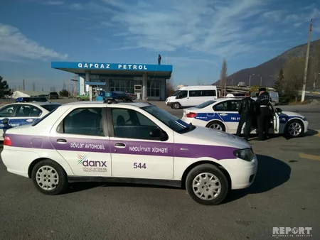 В Шеки проведен рейд, 25 водителей оштрафованы - ФОТО - ВИДЕО - ОБНОВЛЕНО