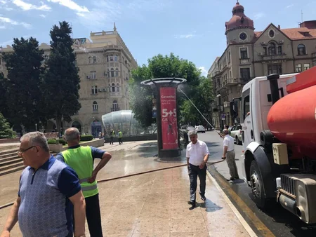 BŞİH: Bakıda köşklər və iaşə obyektləri qaydaya salınır