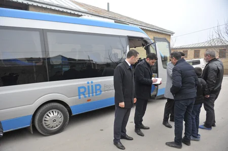 “Regional İnkişaf” İB-nin nümayəndələri zəlzələdən zərər çəkmiş ərazilərdə olub