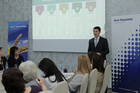 Банк Республика провел тренинг для женщин-предпринимателей