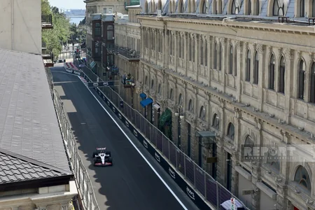 “Formula 1”: Azərbaycan Qran-prisinin qalibləri mükafatlandırılıblar - FOTOREPORTAJ