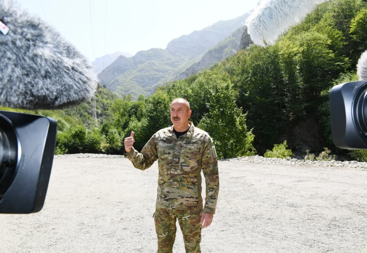 Ilham Aliyev: Lake Garagol and other places are ours