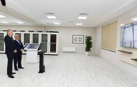 Prezident Azərenerji ASC-nin Dübəndi yarımstansiyanın açılışında iştirak etdi - YENİLƏNİB
