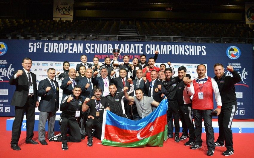 Azərbaycan karateçiləri Avropa çempionatında tarixi nailiyyətə imza atıb