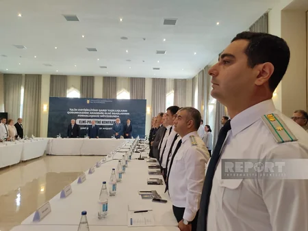 Şəki Rayon Prokurorluğunun yeni inzibati binasının açılışı olub