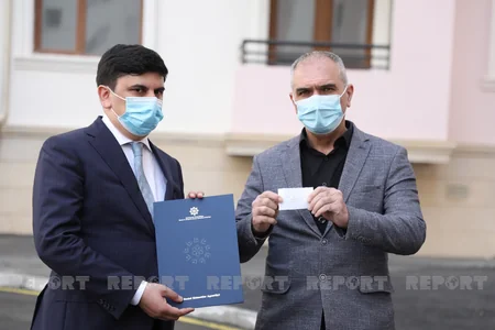 Çernobıl əlillərinə 30 mənzil təqdim olundu - VİDEO