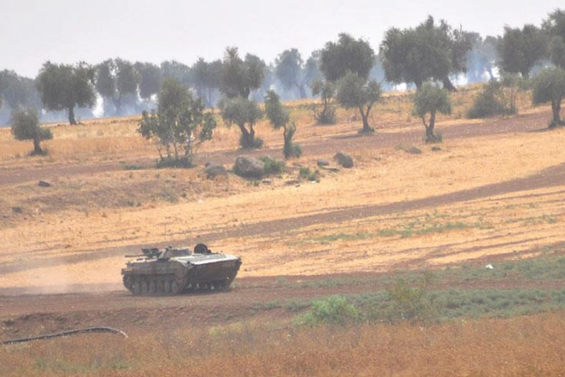 Assad army launches a ground operation, accompanied by Russian jets