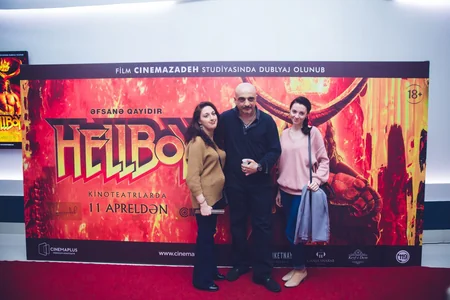 “CinemaPlus”da “Hellboy” fantastik filminin Azərbaycan dilində nümayişi keçirilib - VİDEO