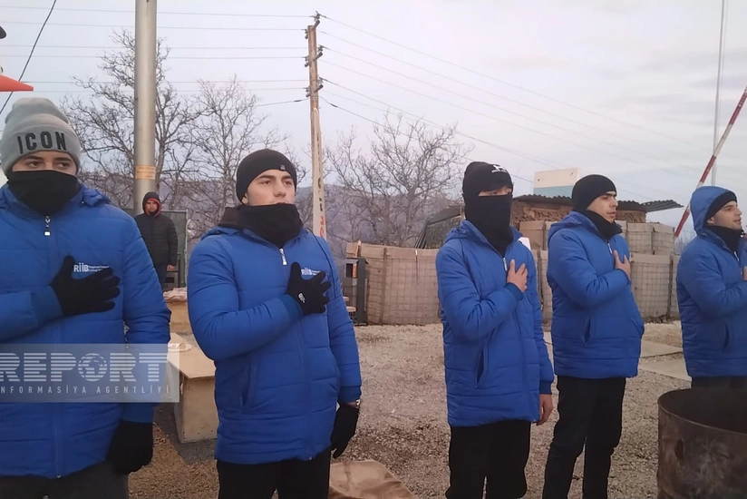 Protesters on Khankandi-Lachin road highly active on 37th day of demonstrations