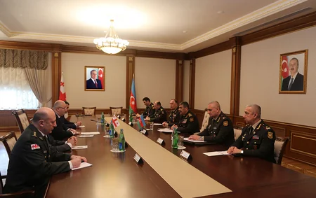 Azerbaijan and Georgia ink military cooperation Plan 2018