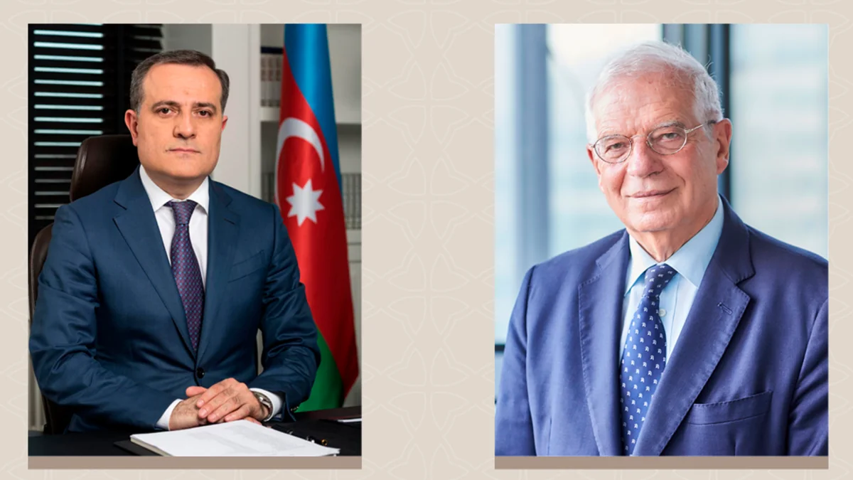 Azerbaijani FM holds phone conversation with EU High Representative