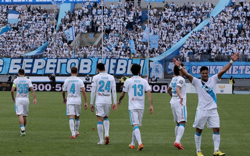 ​Zenit vaxtından əvvəl Rusiya çempionu olub