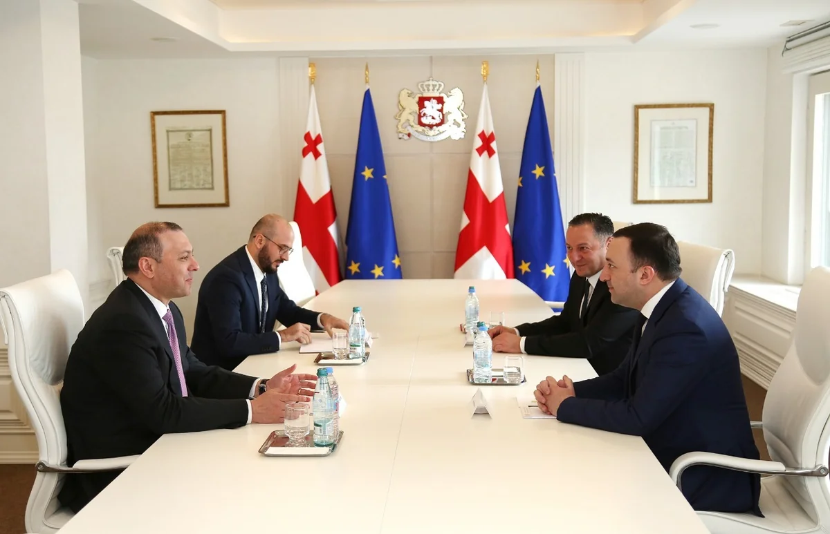 Georgian PM mulls regional dialogue with secretary of Armenia’s Security Council