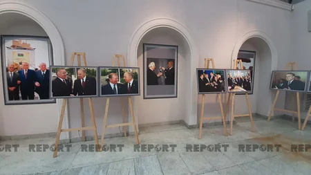 Tbilisidə Heydər Əliyevə həsr olunan fotosərgi açılıb