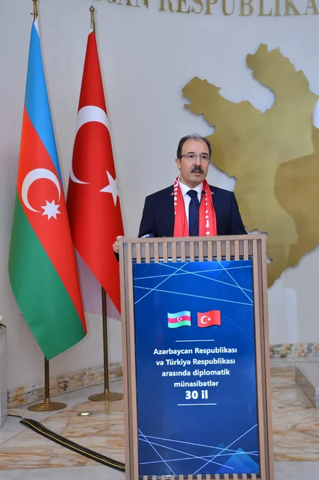 Anniversary of establishing diplomatic relations with Turkey marked at Azerbaijan's Foreign Ministry