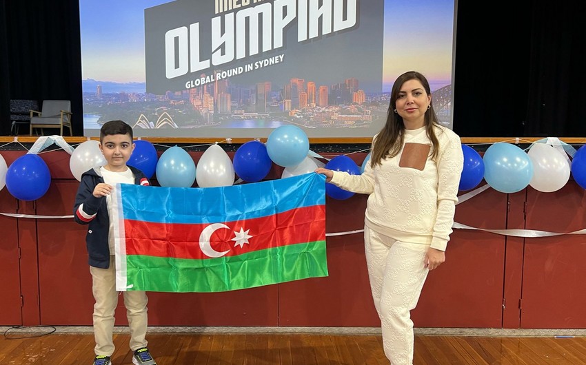 Azərbaycanlı şagird Sidneydə olimpiadada qalib olub