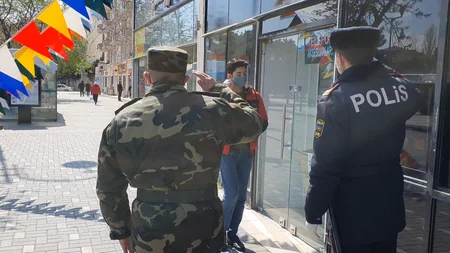 Sumqayıtda karantin rejimini pozan yüzə yaxın şəxs cərimələndi