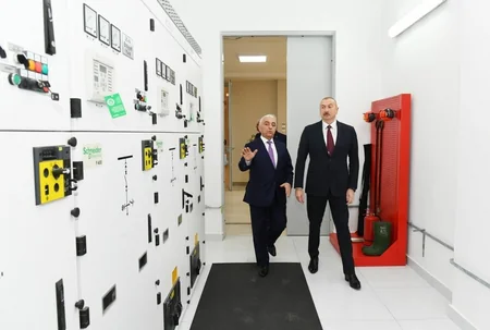 Prezident Azərenerji ASC-nin Dübəndi yarımstansiyanın açılışında iştirak etdi - YENİLƏNİB