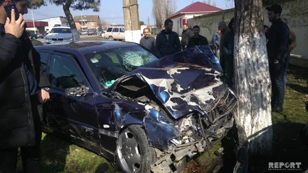 Lənkəranda yol qəzası olub, xəsarət alanlar var