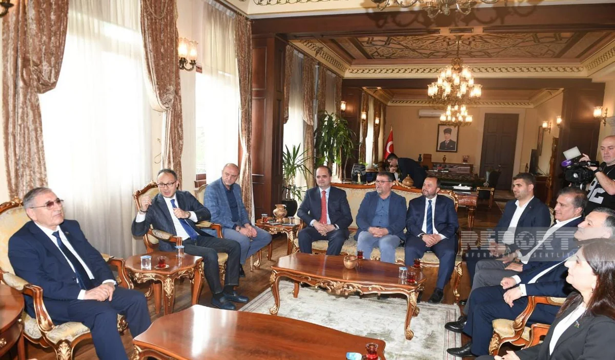YAP nümayəndə heyəti Antalya valisi ilə görüşüb