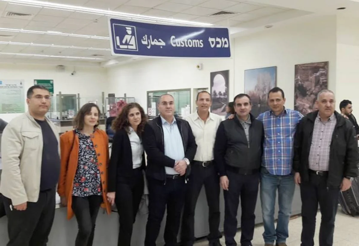 Azərbaycan Gömrük Xidmətinin nümayəndə heyəti İsraildə gömrük-buraxılış məntəqəsinin iş prinsipi ilə tanış olub