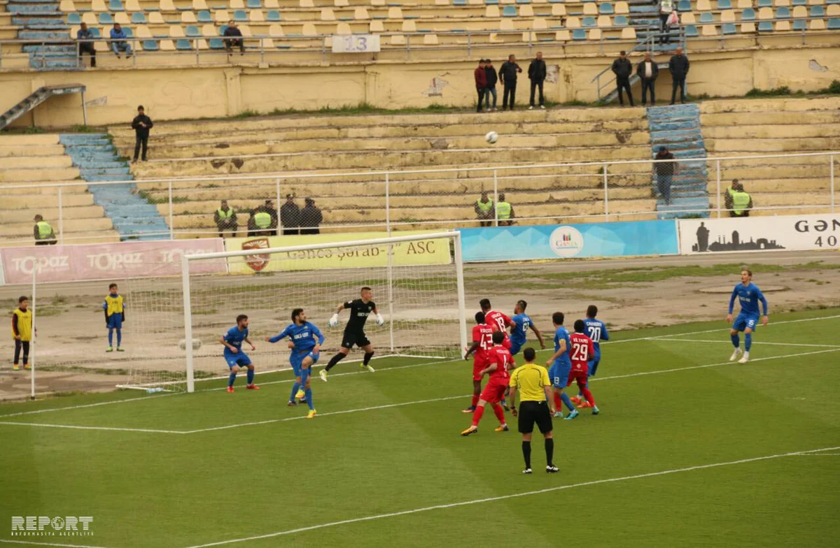 Zirə Gəncədə Kəpəzi məğlub edə bilməyib - FOTO - VİDEO