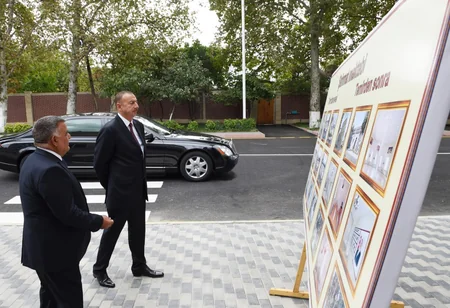 ​Ağsu Şahmat Məktəbi yenidənqurmadan sonra istifadəyə verilib