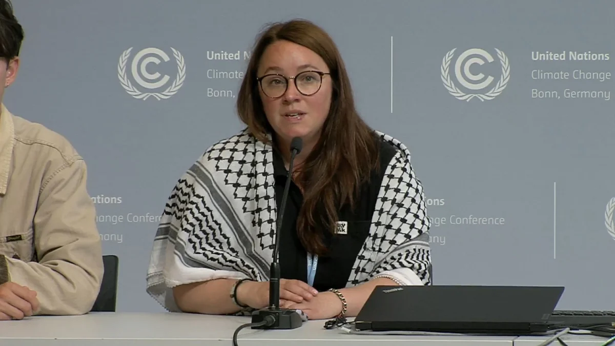 Gənc fəallar Bonnda COP30-da aqrar sektorun lobbizminə qarşı çıxış ediblər