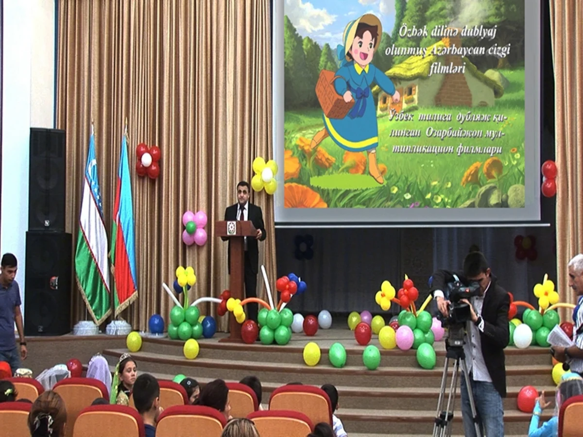 ​Özbəkistanda Azərbaycan multiplikasiya filmlərinin təqdimatı olub