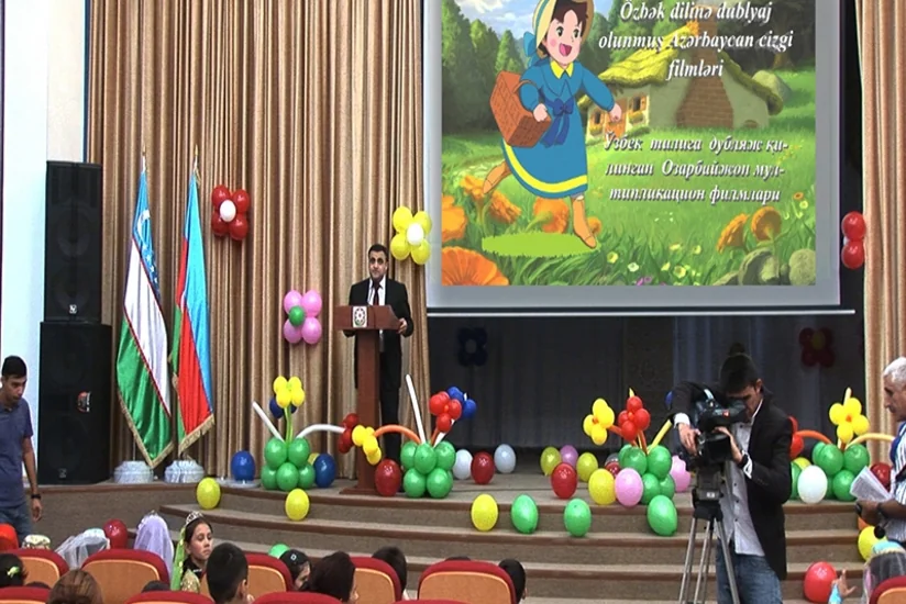 ​Özbəkistanda Azərbaycan multiplikasiya filmlərinin təqdimatı olub