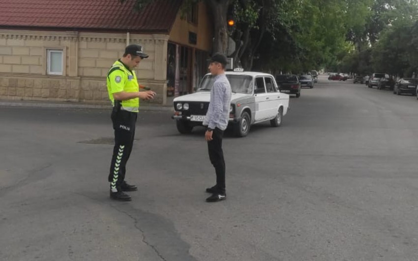 Yol polisi Göygöldə qaydaları pozanlara qarşı tədbir gördü