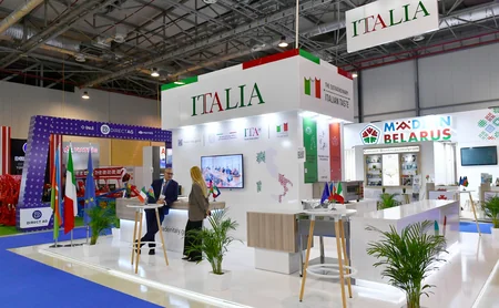 Президент и первая леди ознакомились с XVI выставкой Caspian Agro и XXVIII выставкой InterFood Azerbaijan