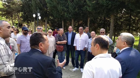 Diplomatik nümayəndəliklərin rəhbərləri Tovuzda olublar - FOTO